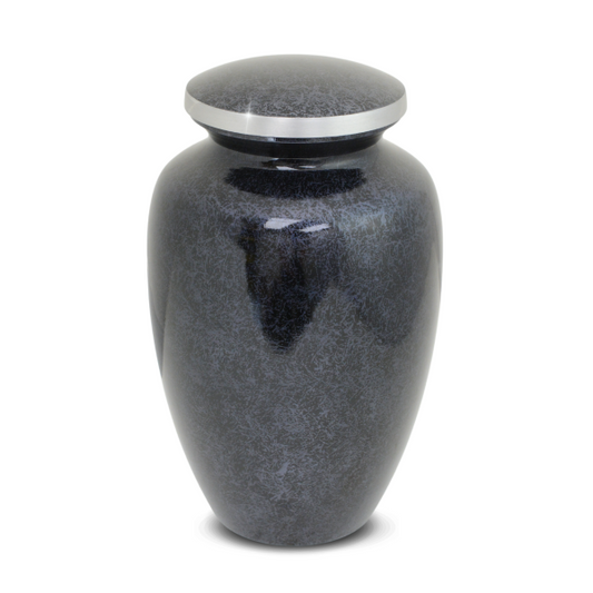 Midnight Aluminum Urn