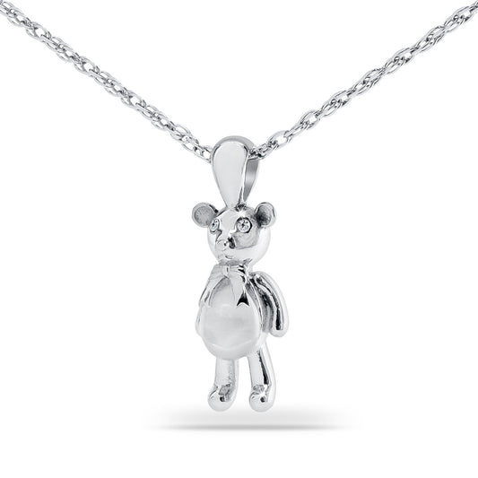 Baby Bear Steel Pendant